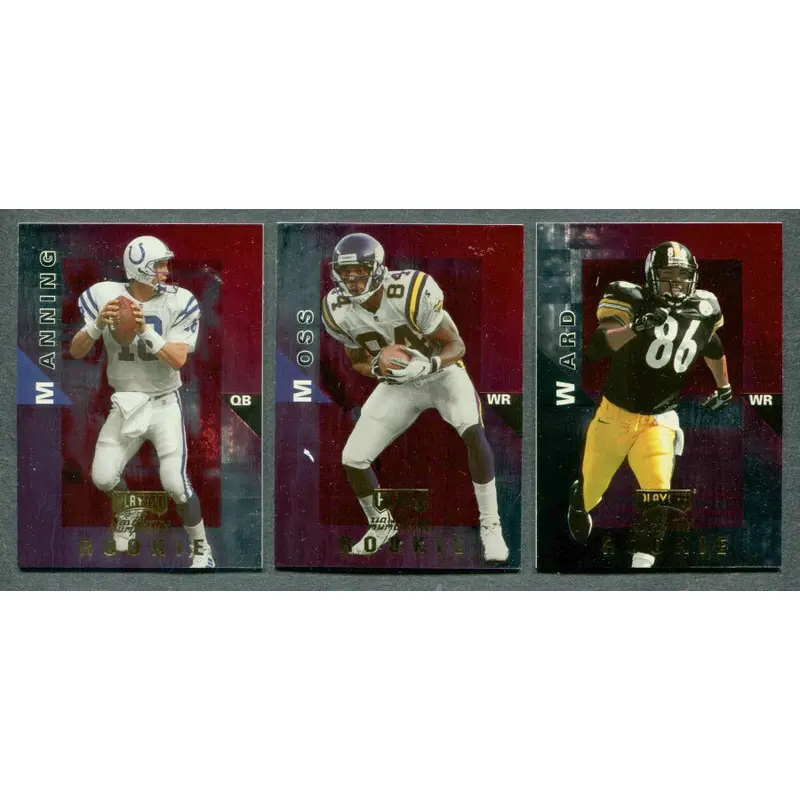 1998 Playoff Momentum Football RED Parallel Complete Set (Hobby) (250) NM/MT MT