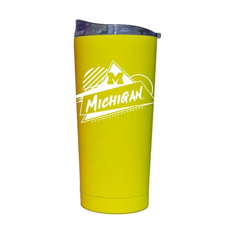 Michigan 20oz Cru Rad Soft Touch Tumbler