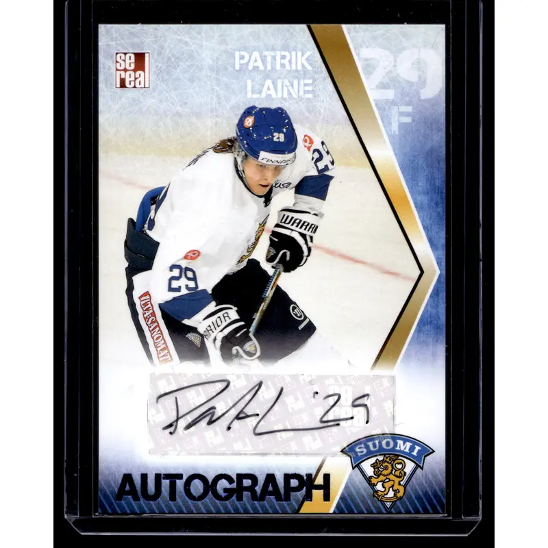 2016 Cereal Team Finland Autograph - Patrik Laine #FIN-AUT-015 /25