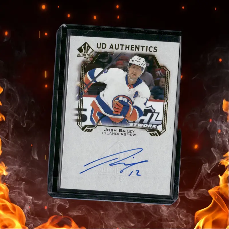 2022-23 SP Authentic UD Authentics Autographs Josh Bailey #UDA-JB
