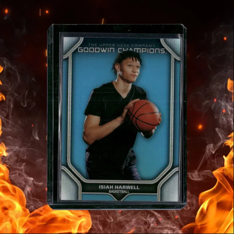 2024-25 Upper Deck Goodwin Champions Isiah Harwell Portrait Blue (A) #P33