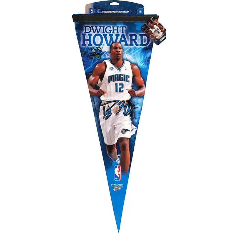 Dwight Howard "Signature" Orlando Magic Premium Felt Pennant L.E. /2,008