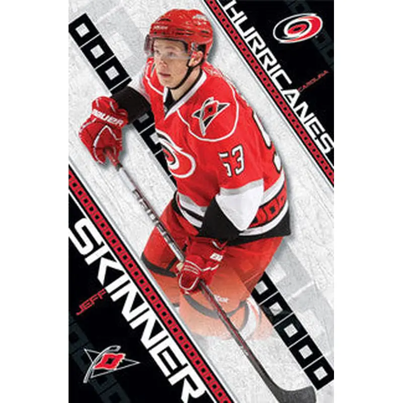 Jeff Skinner "Sniper" Carolina Hurricanes Poster - Costacos Sports