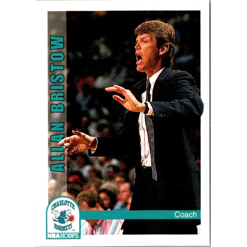 1992 Hoops Allan Bristow #241