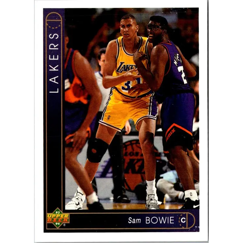 1993 Upper Deck Sam Bowie #417