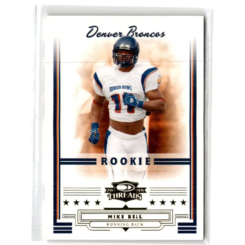 2006 Donruss Threads Mike Bell #164 Rookie 701/999