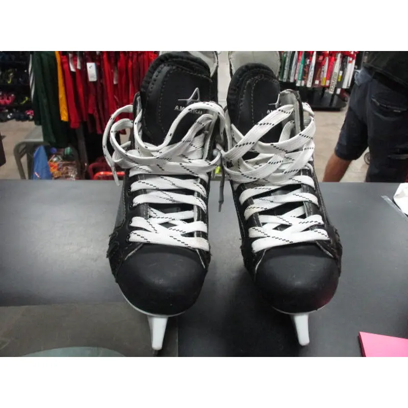 Used American Ice Force Size 1 Hockey Skates