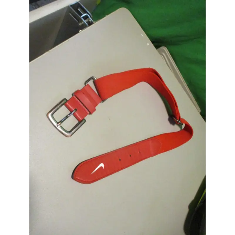 Used Nike Red Adult Baseball Belt