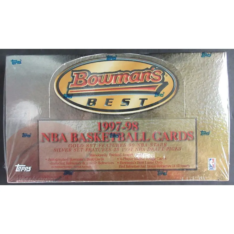 1997/98 Bowman's Best Basketball Box (Retail) (24/3)
