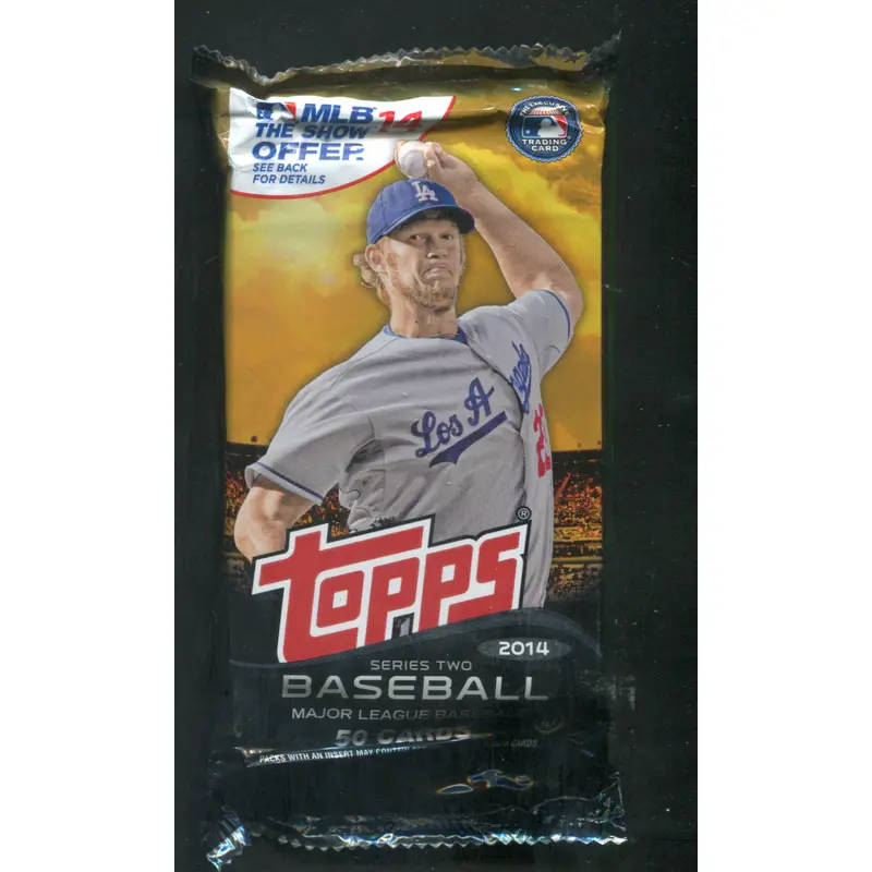 2014 Topps Baseball Unopened Series 2 Jumbo Pack (Hobby) (50)