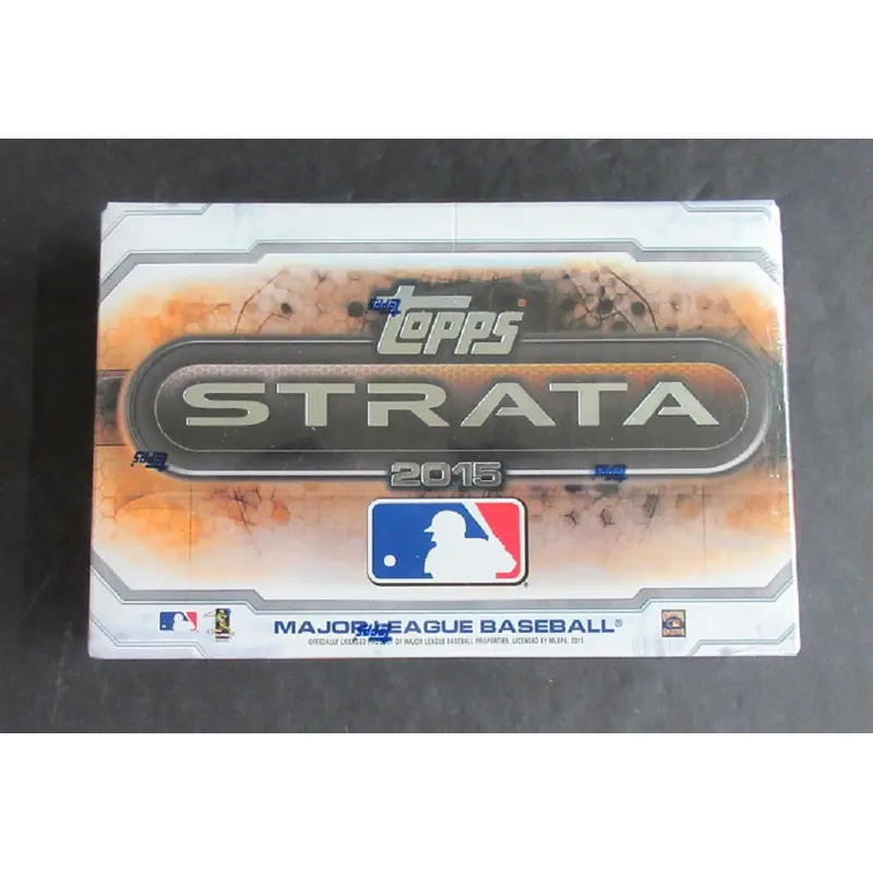 2015 Topps Strata Baseball Box (Hobby) (1/2)