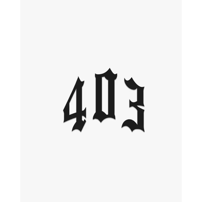 THE (403) VANQUISH PREMIUM DECAL