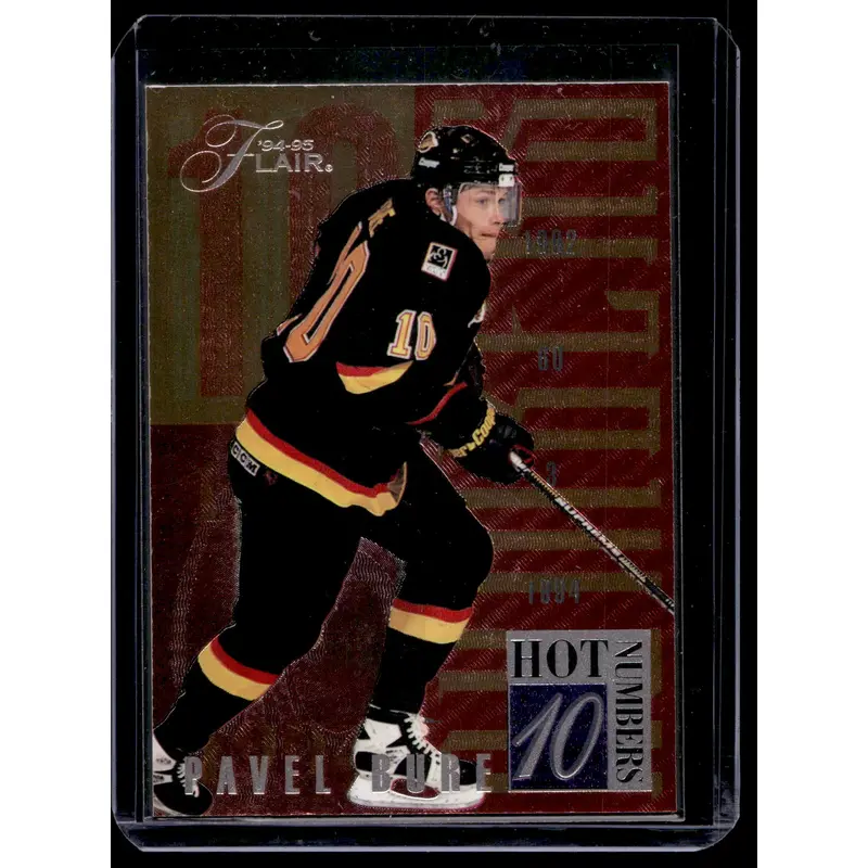 1994-95 Flair - Hot Numbers - Pavel Bure  #1