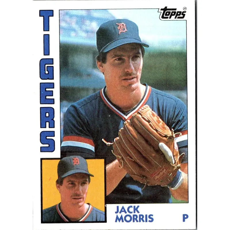 1984 Topps Jack Morris #195