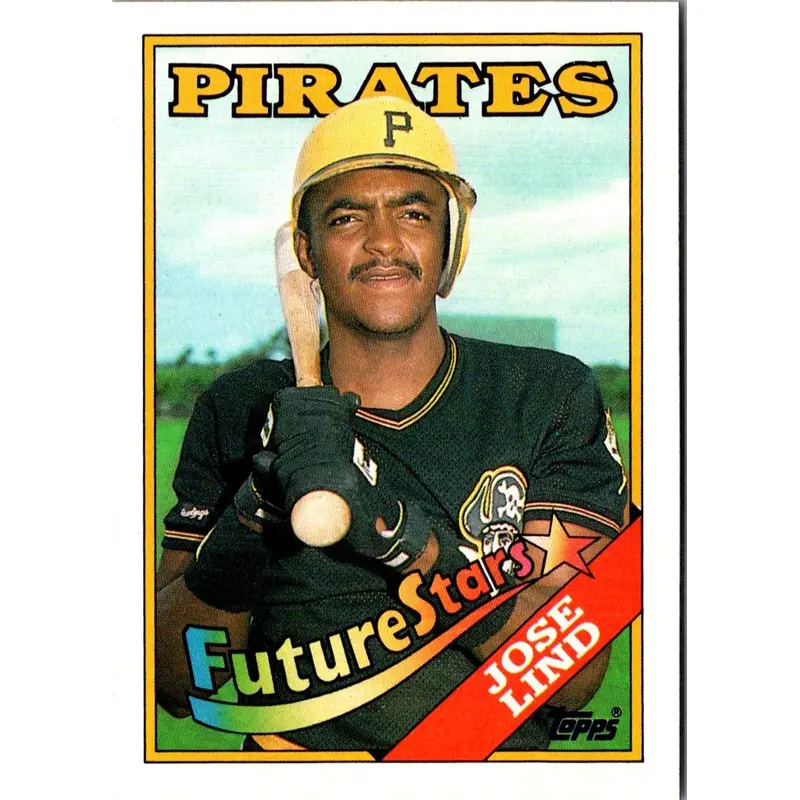1988 Topps Jose Lind #767 Rookie