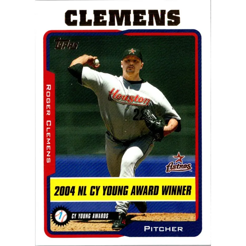 2005 Topps Roger Clemens #714