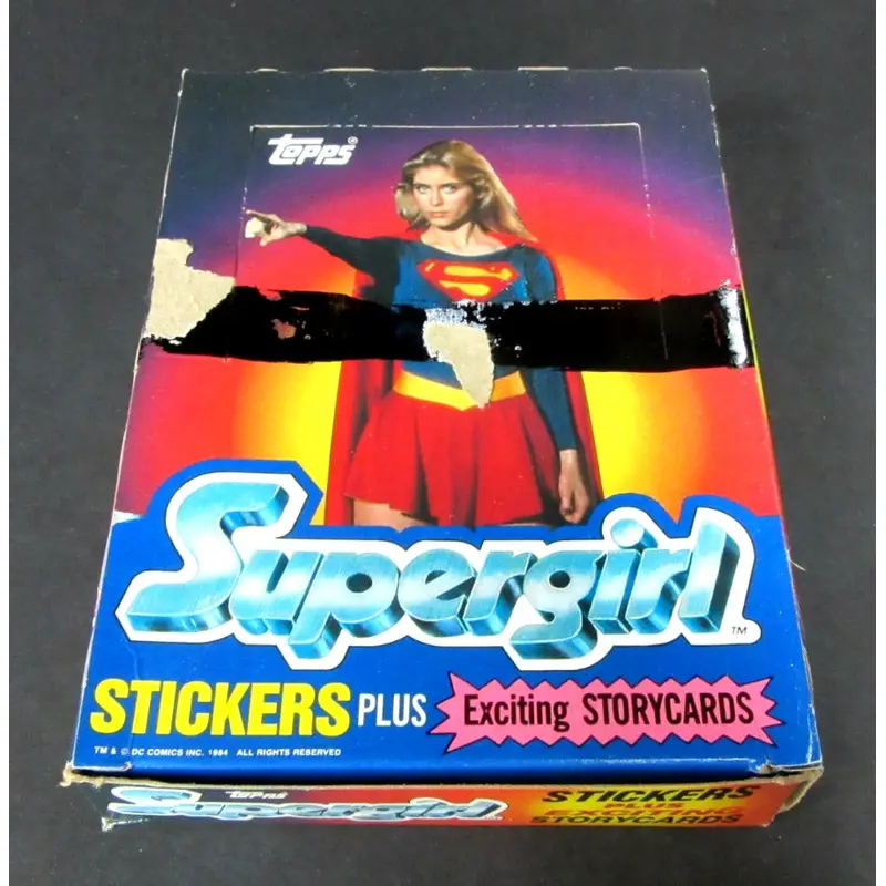1984 Topps Supergirl Unopened Wax Box (Authenticate)