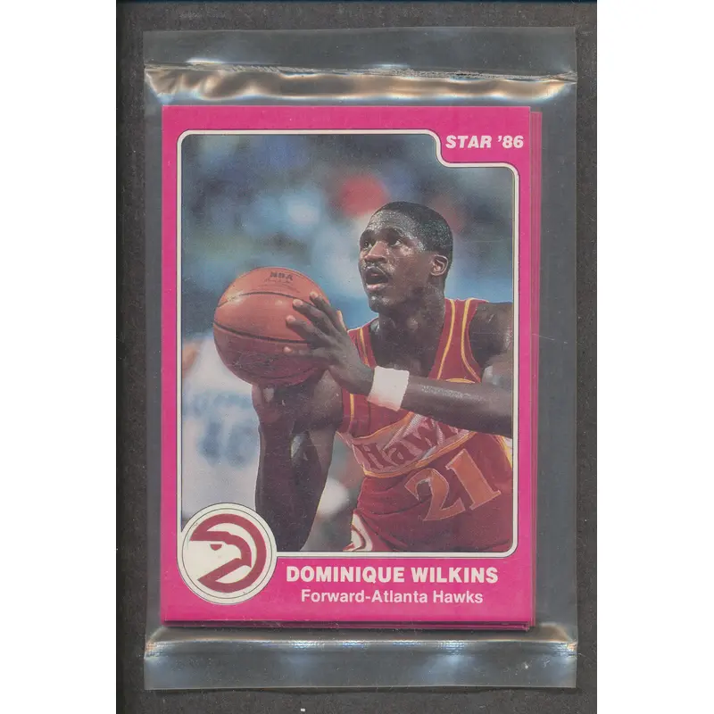 1985/86 Star Basketball Atlanta Hawks Complete Set (Sealed)
